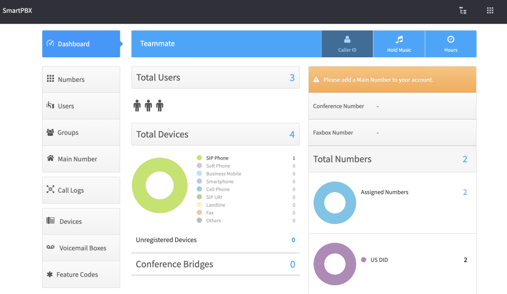 2600hz SmartPBX TeamMate