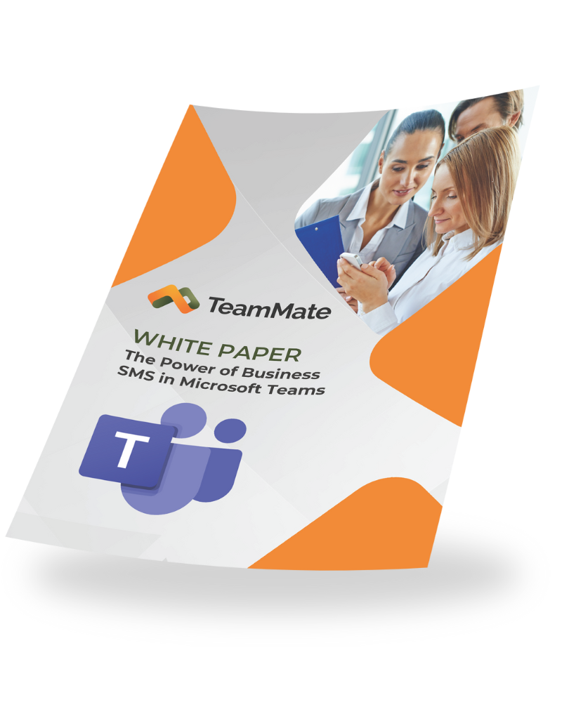 The Power of Business SMS in Microsoft Teams white paper